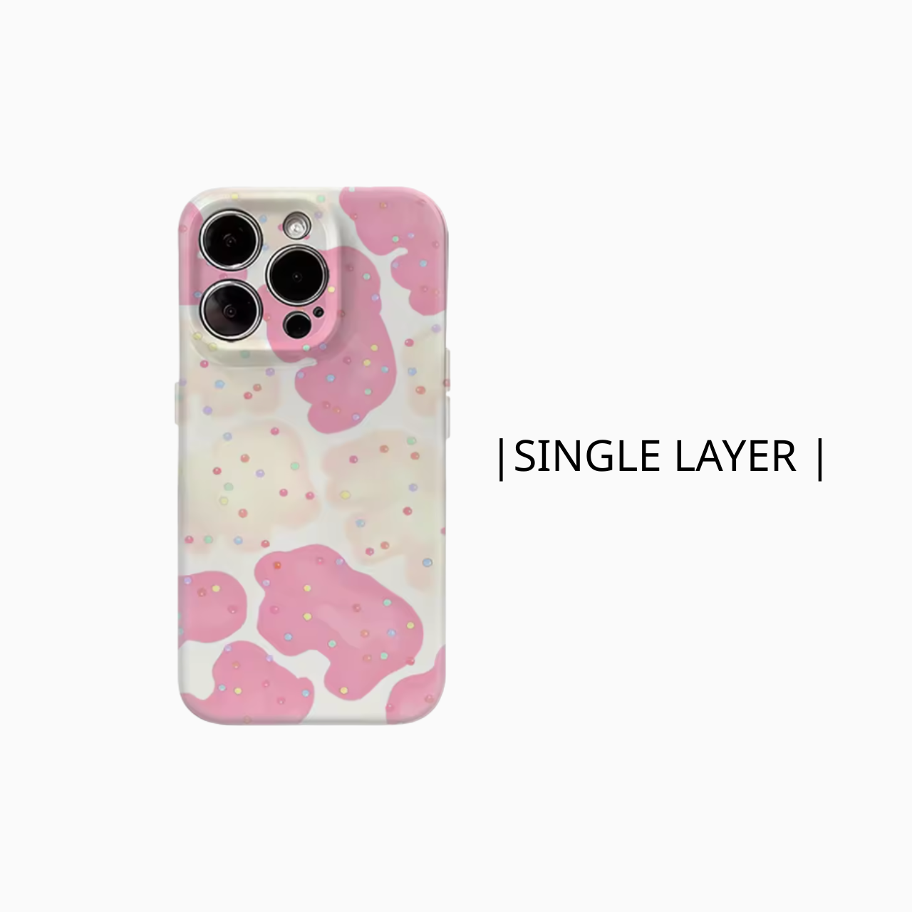 Pink Blob Double Layer Case