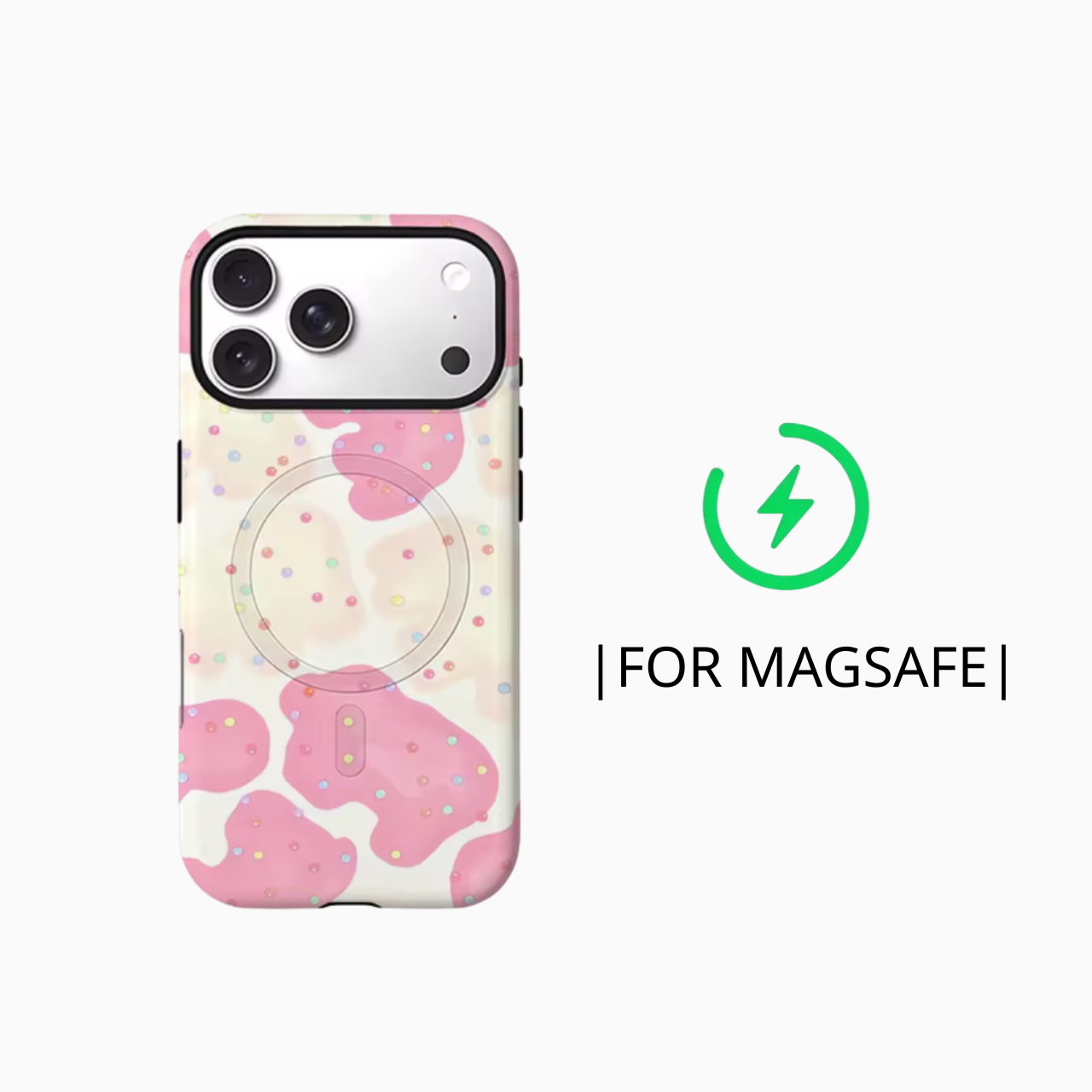 Pink Blob Double Layer Case