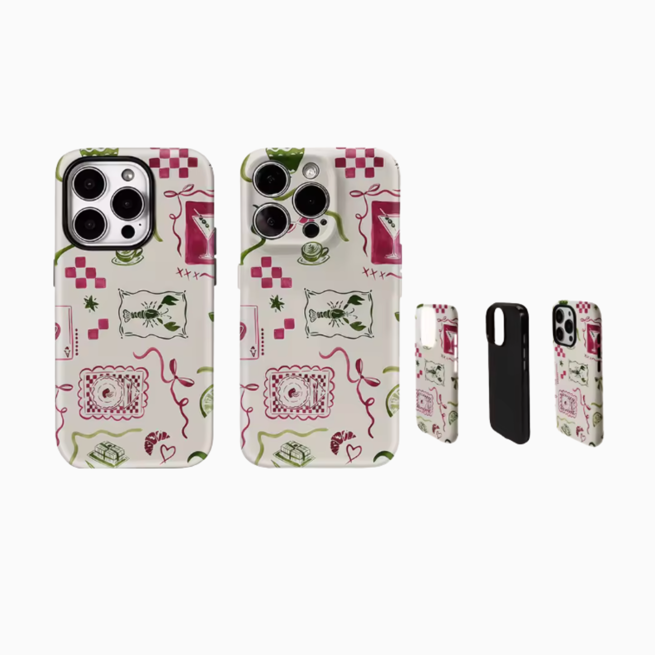 Chic Aesthetic Motif Case