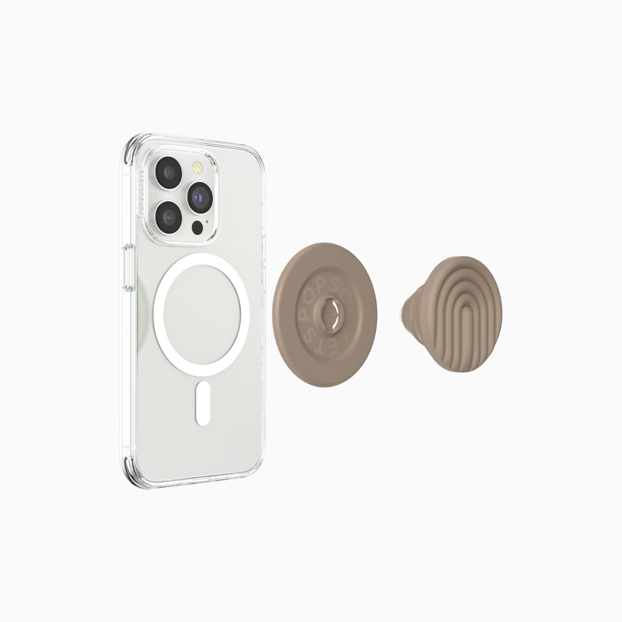 Round Curves Latte PopSocket